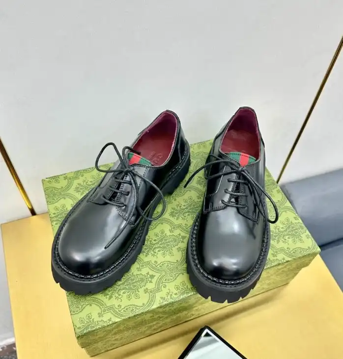 hype Gucci Leather Shoes