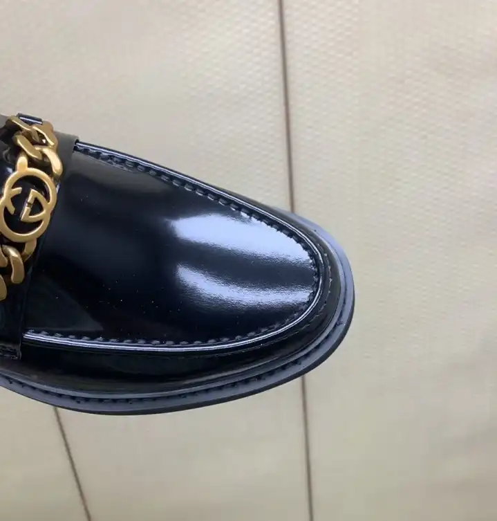 hype Gucci Leather Shoes