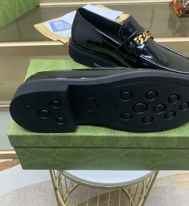 hype Gucci Leather Shoes