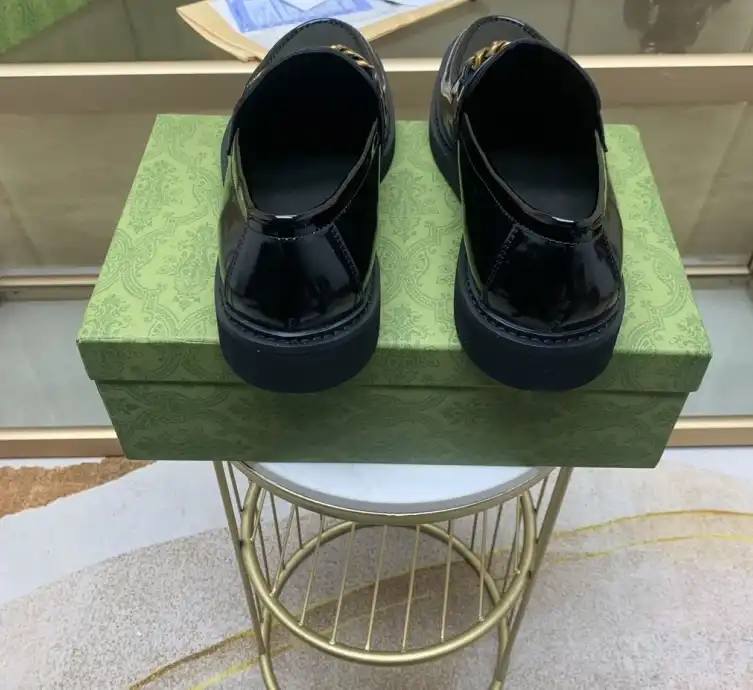 hype Gucci Leather Shoes