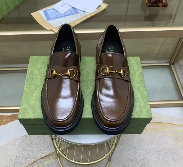 hype Gucci Leather Shoes