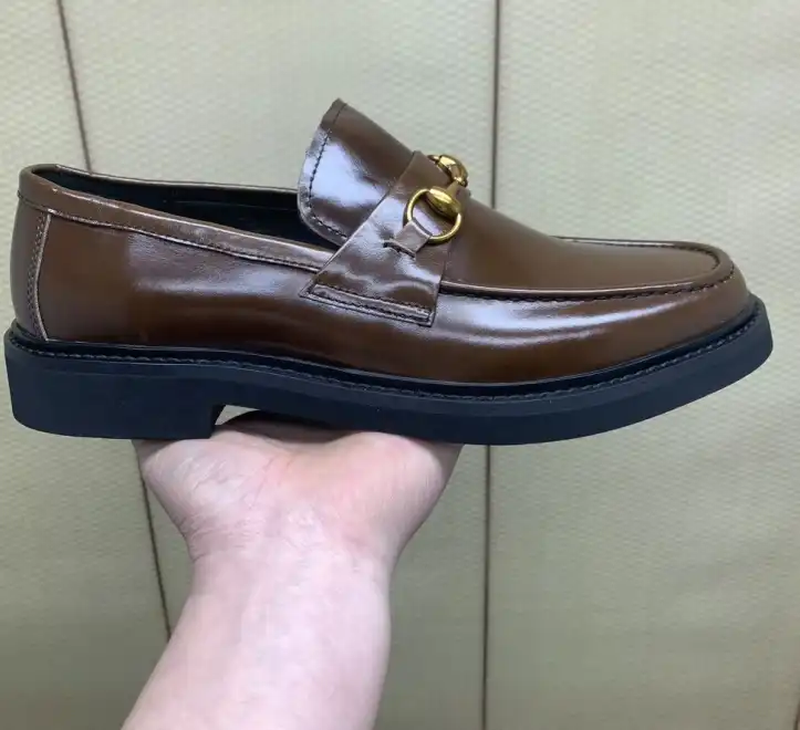 hype Gucci Leather Shoes