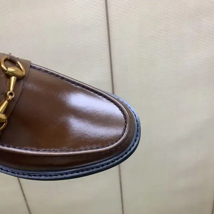 hype Gucci Leather Shoes