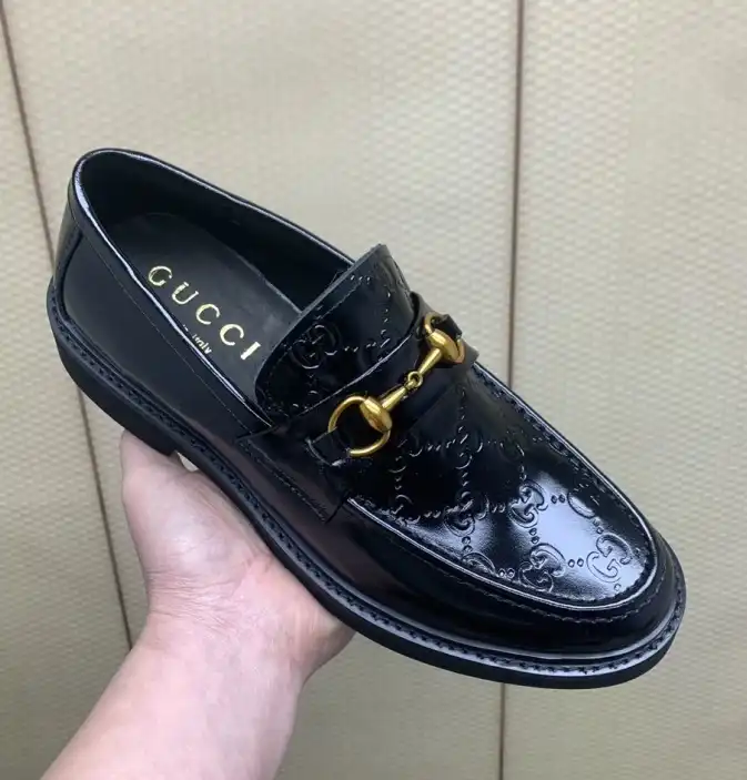 hype Gucci Leather Shoes