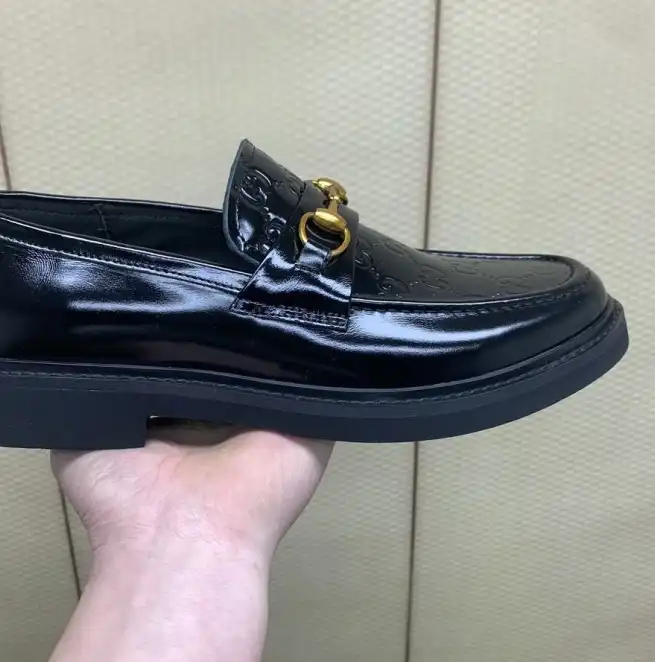 hype Gucci Leather Shoes