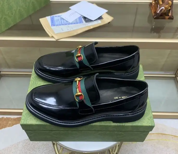 hype Gucci Leather Shoes