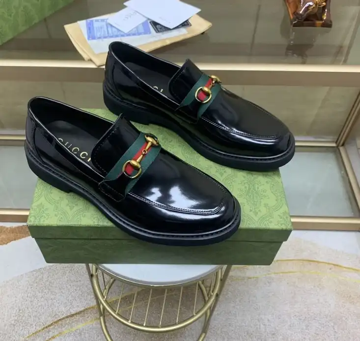 hype Gucci Leather Shoes