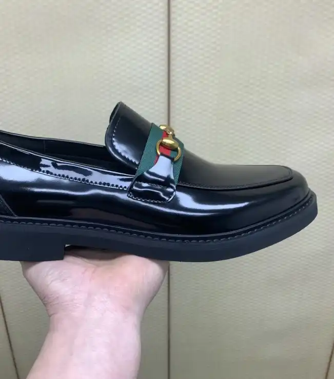 hype Gucci Leather Shoes