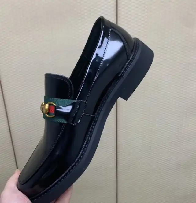 hype Gucci Leather Shoes