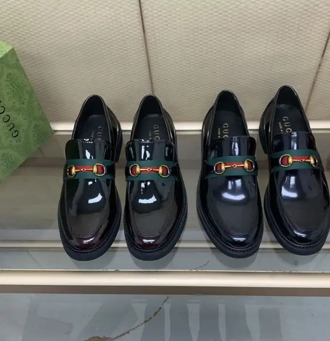 hype Gucci Leather Shoes