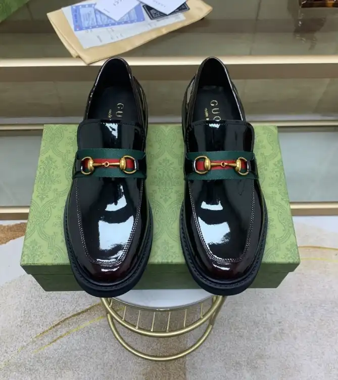 hype Gucci Leather Shoes