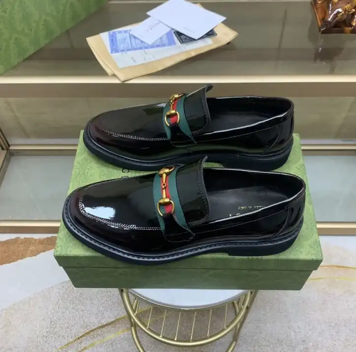 hype Gucci Leather Shoes