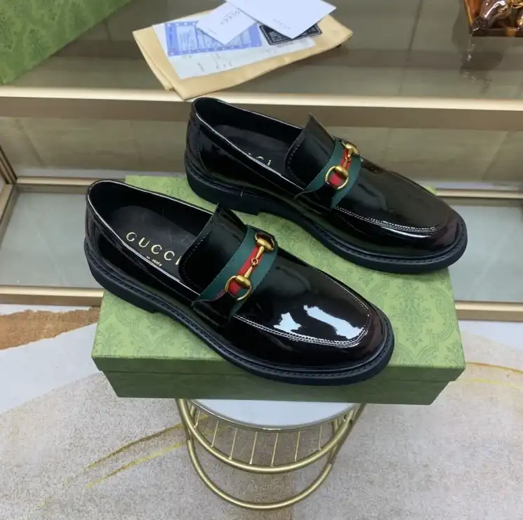 hype Gucci Leather Shoes