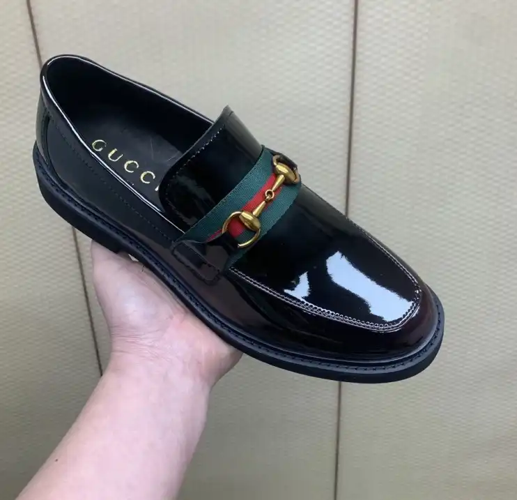 hype Gucci Leather Shoes