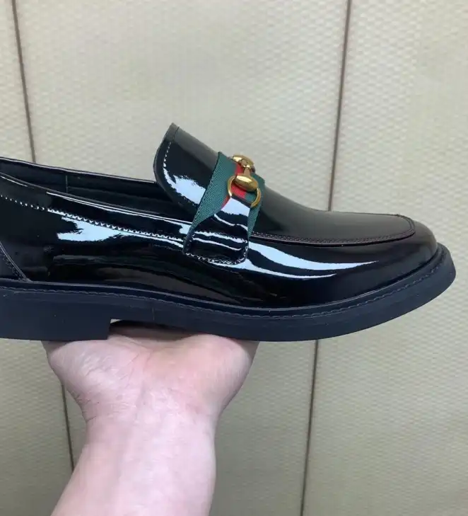 hype Gucci Leather Shoes