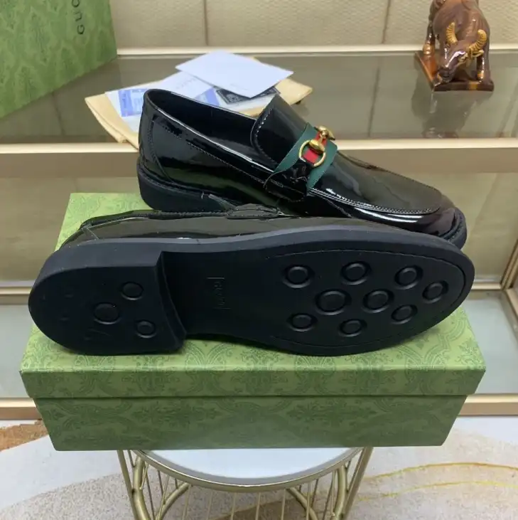 hype Gucci Leather Shoes