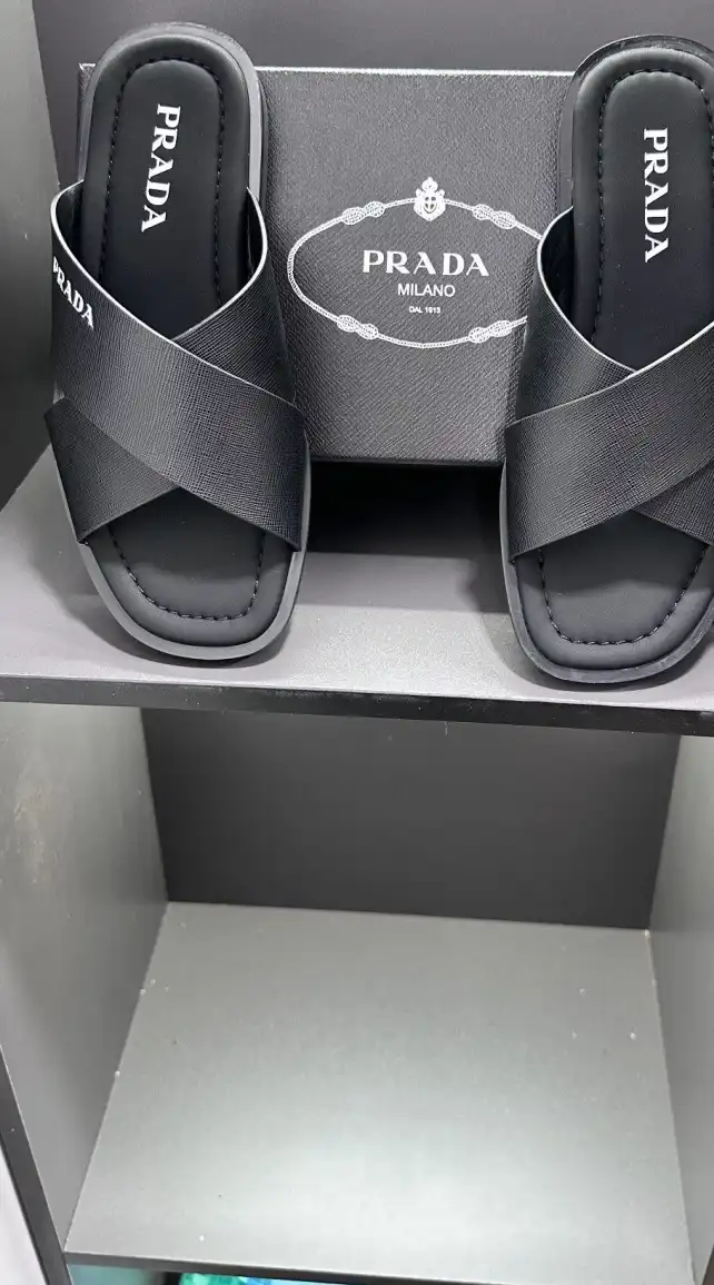 hype Prada Slippers