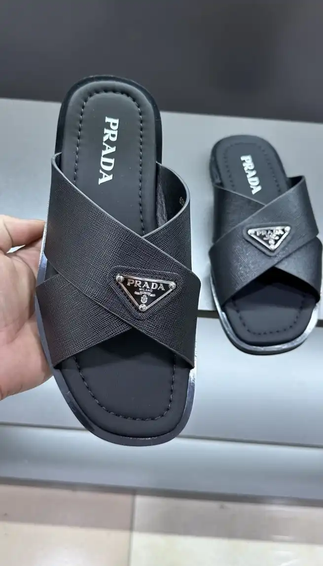 hype Prada Slippers