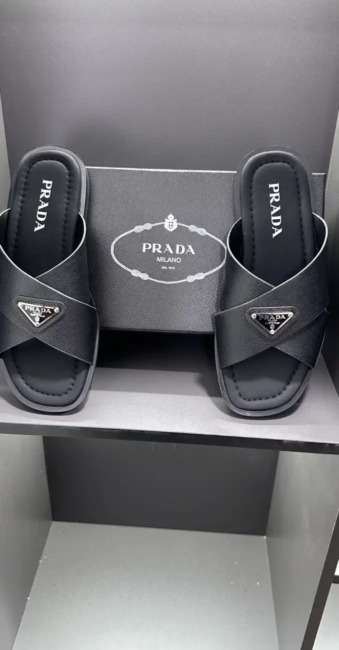 hype Prada Slippers