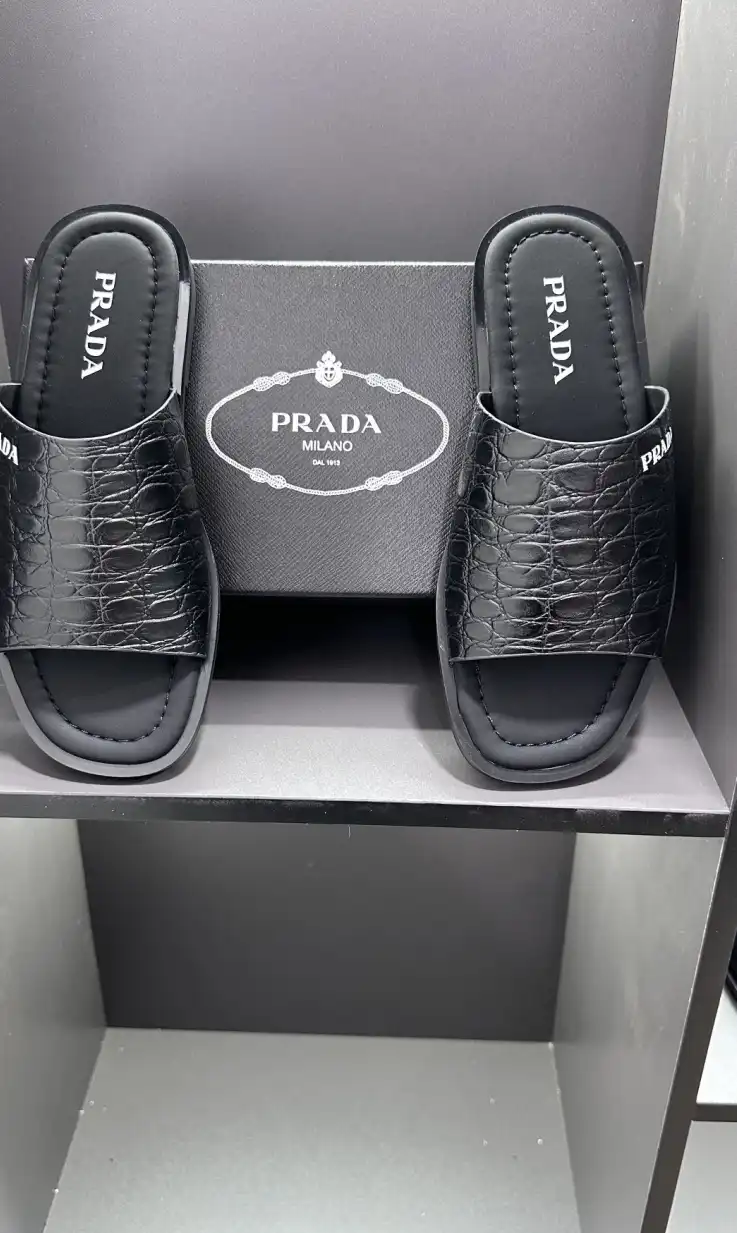 hype Prada Slippers