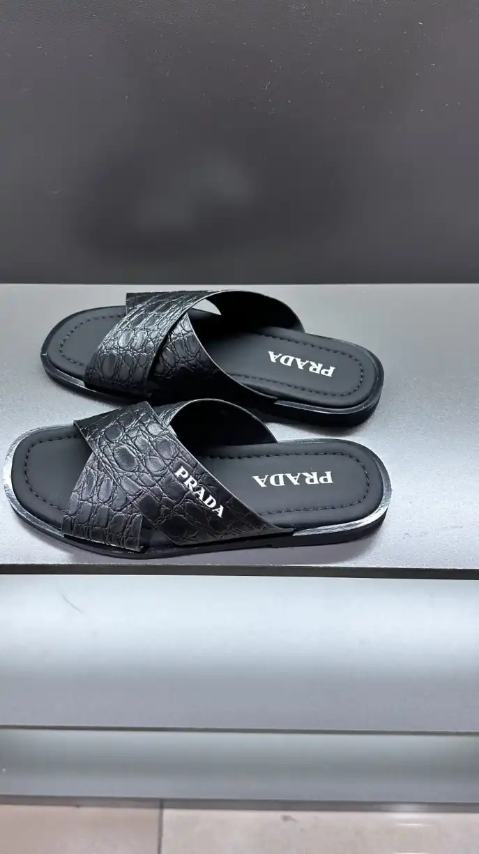 hype Prada Slippers