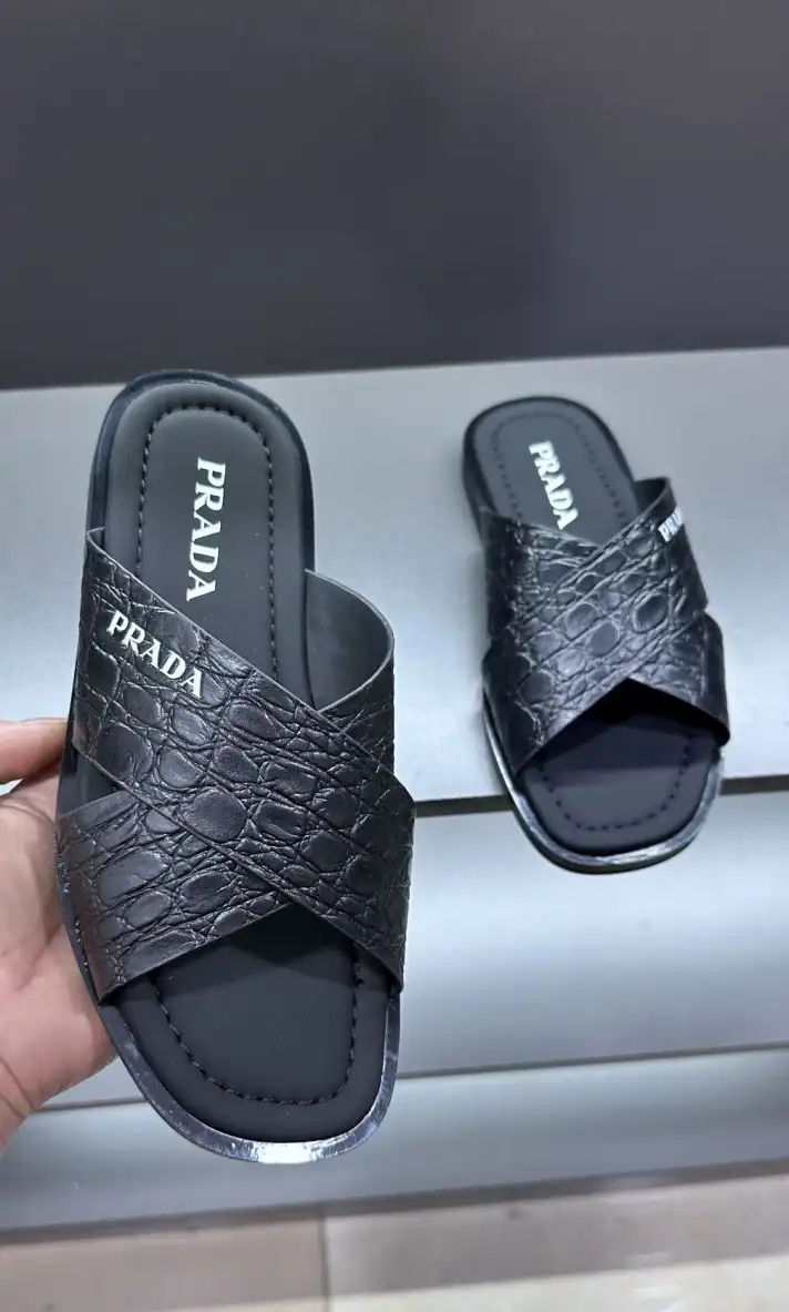 hype Prada Slippers