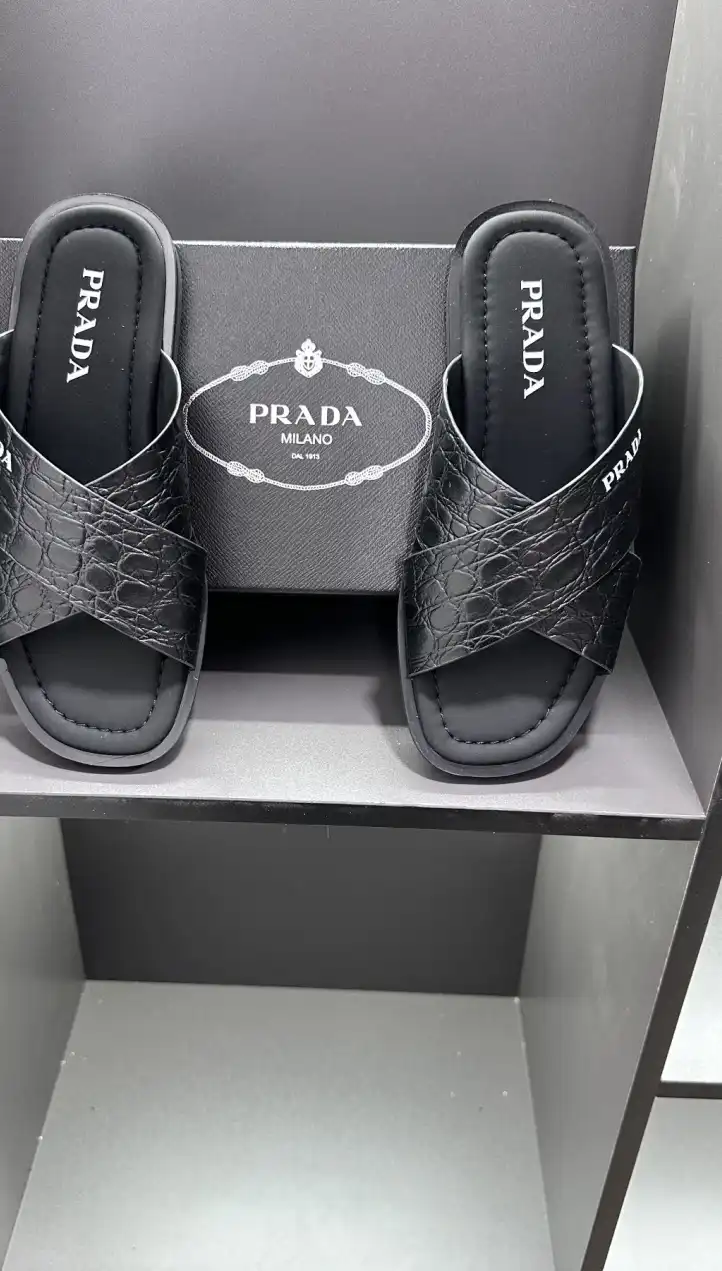 hype Prada Slippers