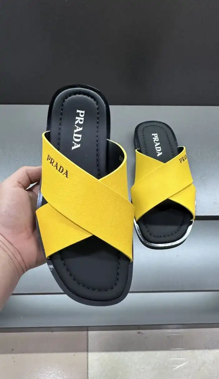 hype Prada Slippers