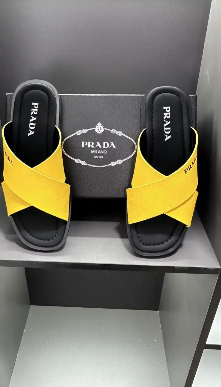 hype Prada Slippers