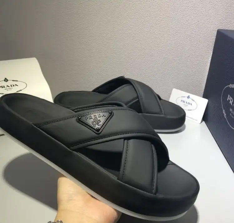 hype Prada Slippers