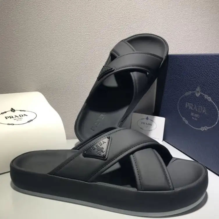 hype Prada Slippers