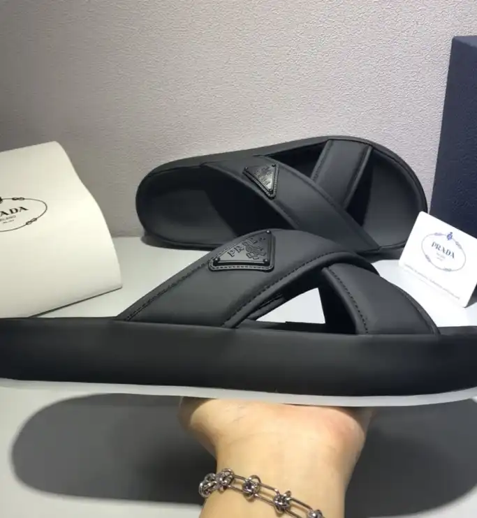 hype Prada Slippers