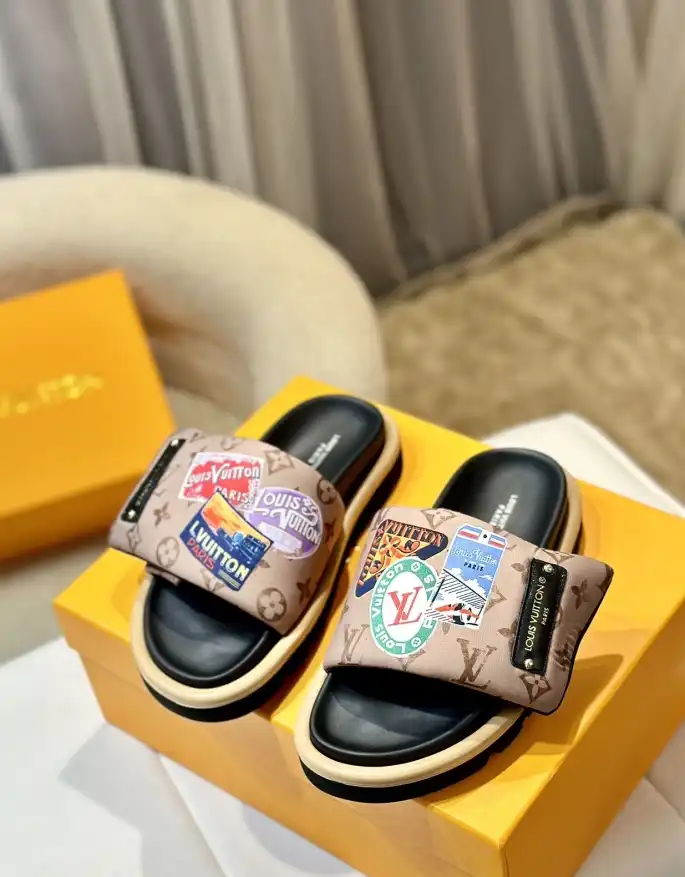 hype LV Slippers