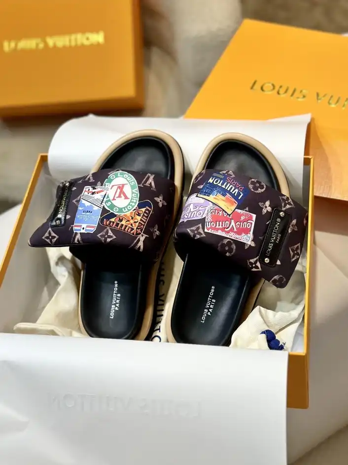 hype LV Slippers