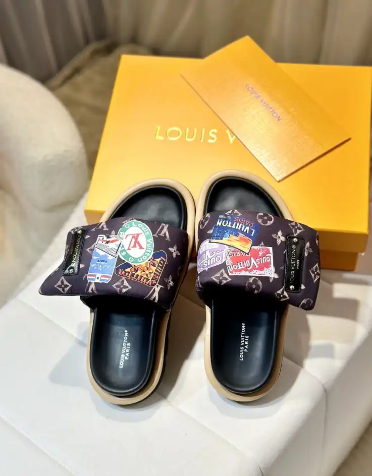 hype LV Slippers