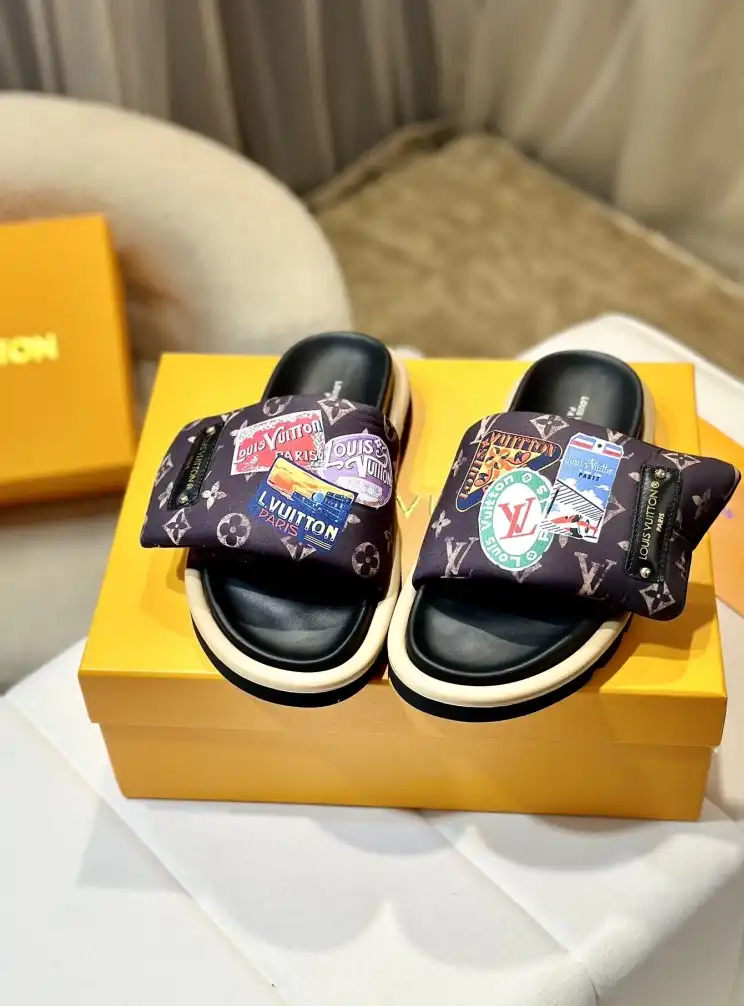 hype LV Slippers