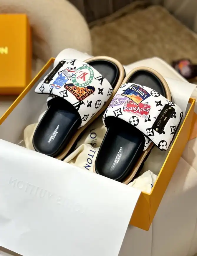 hype LV Slippers