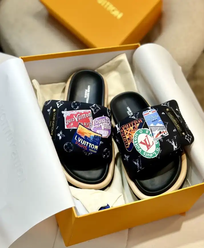 hype LV Slippers