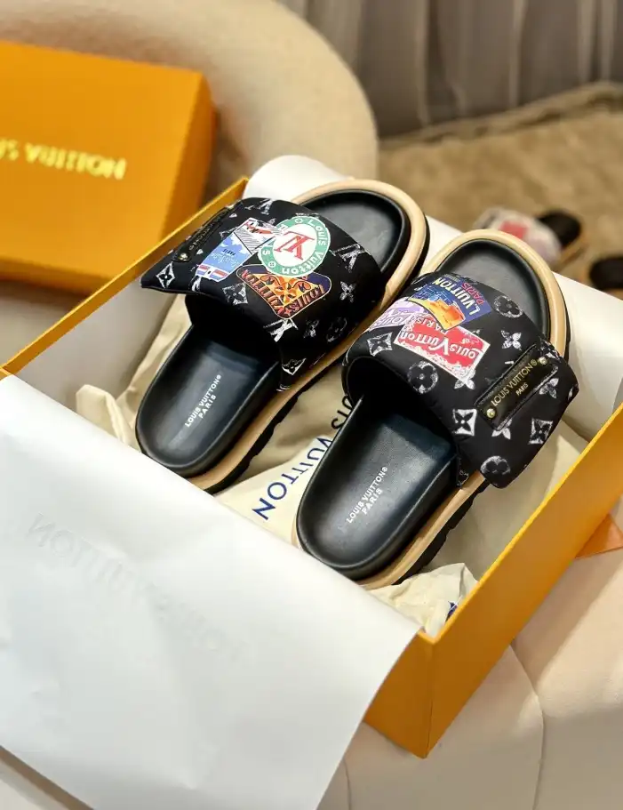 hype LV Slippers