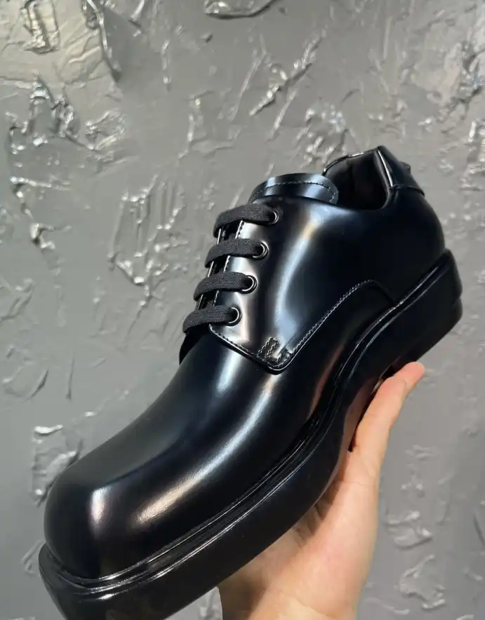 hype Prada Leather Shoes