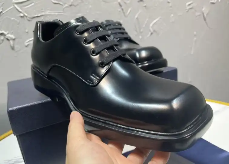 hype Prada Leather Shoes