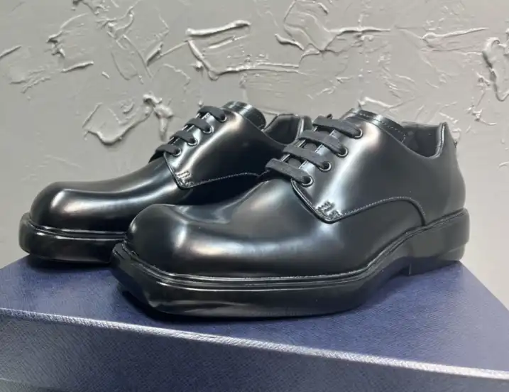 hype Prada Leather Shoes