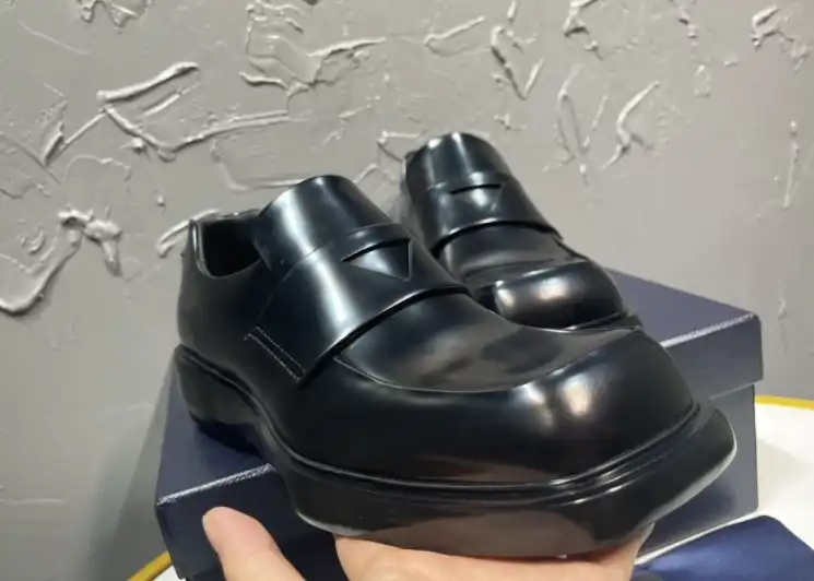 hype Prada Leather Shoes