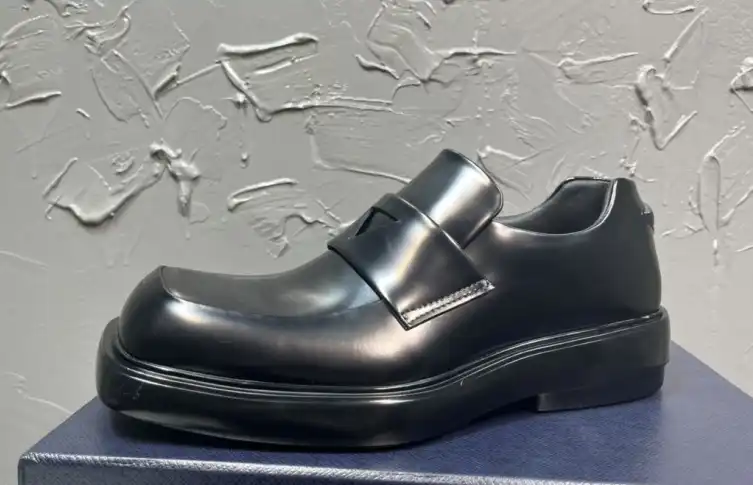 hype Prada Leather Shoes