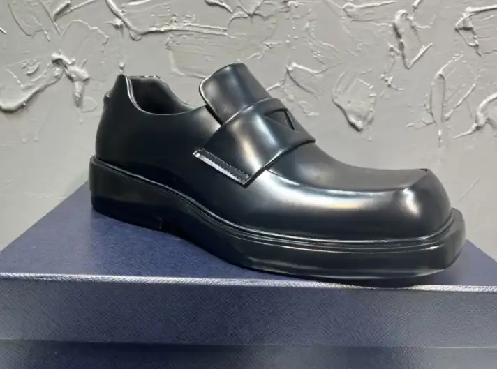 hype Prada Leather Shoes