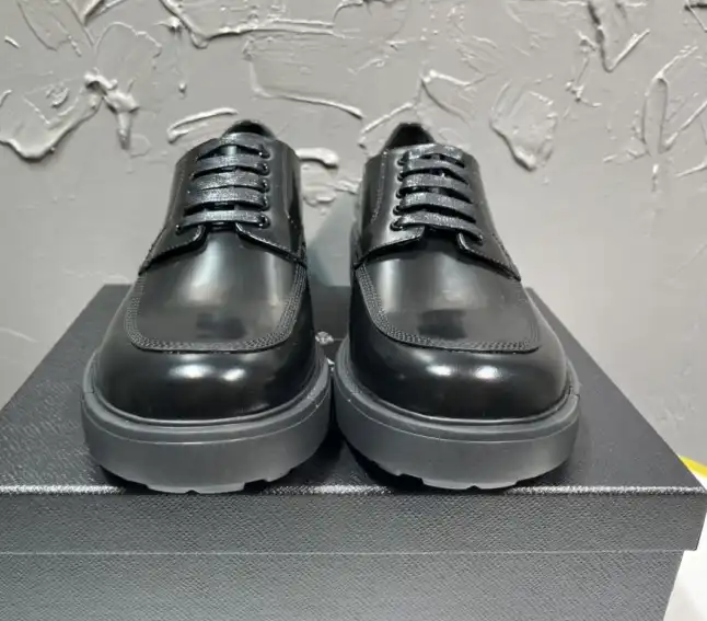 hype Prada Leather Shoes