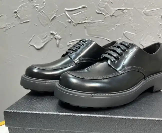 hype Prada Leather Shoes