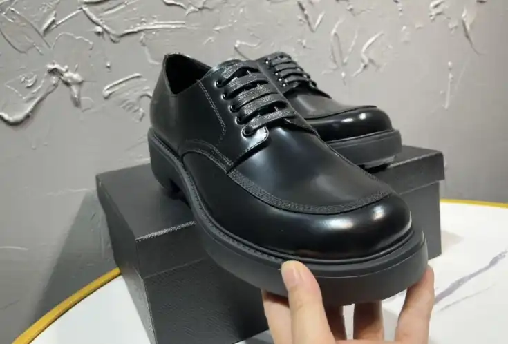 hype Prada Leather Shoes