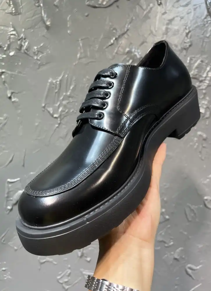 hype Prada Leather Shoes