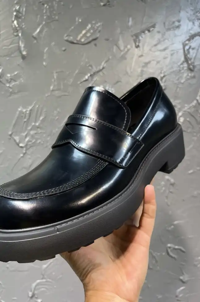 hype Prada Leather Shoes